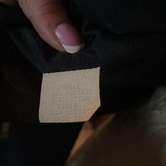 Rare! Henri Bendel - New York smooth crisp black zipper jacket - vintage class - Picture 10 of 12